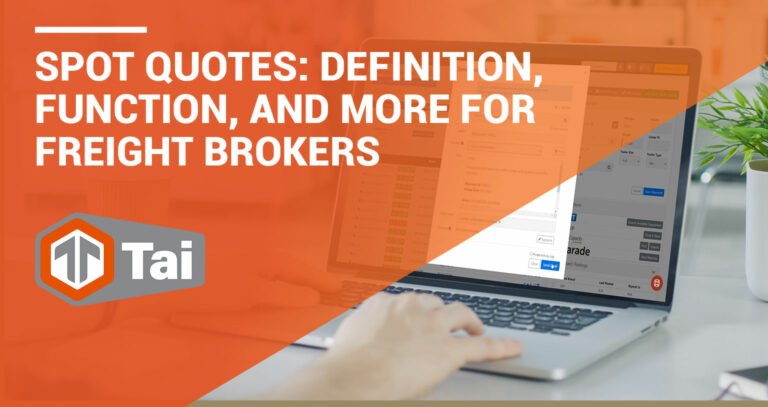 TMS Spot Quote for freight brokers
