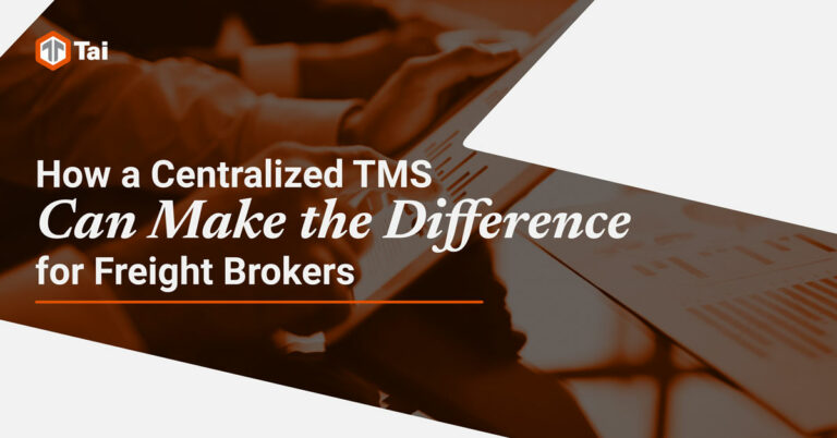 centralized tms for freight brokers