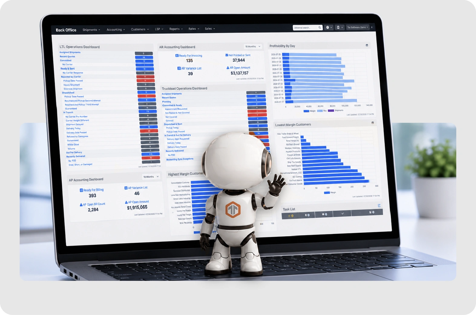 Simplified shipment management in Tai TMS